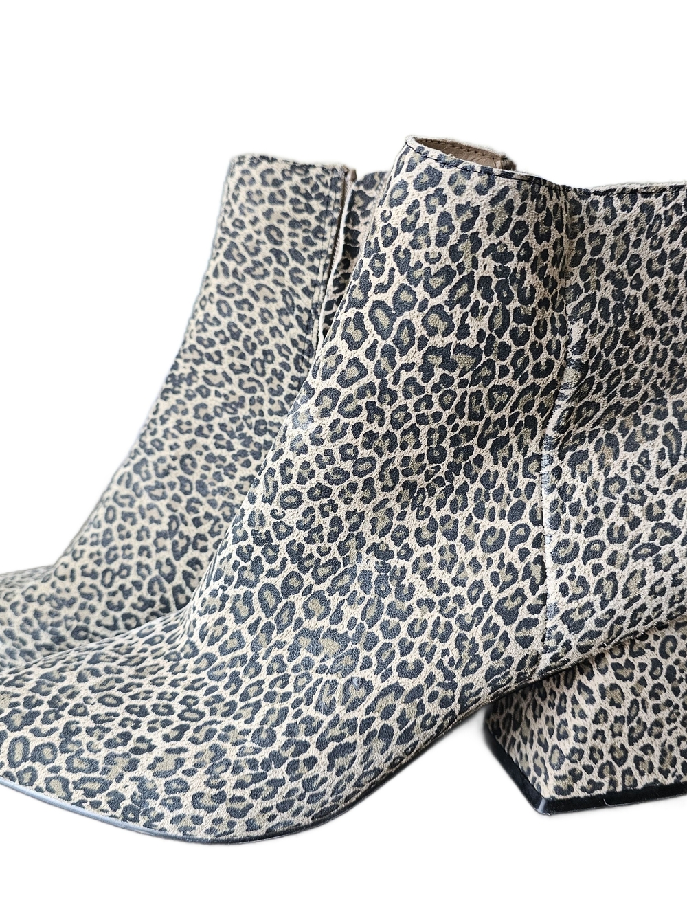 Steve Madden Leopard-Print Ankle Boots